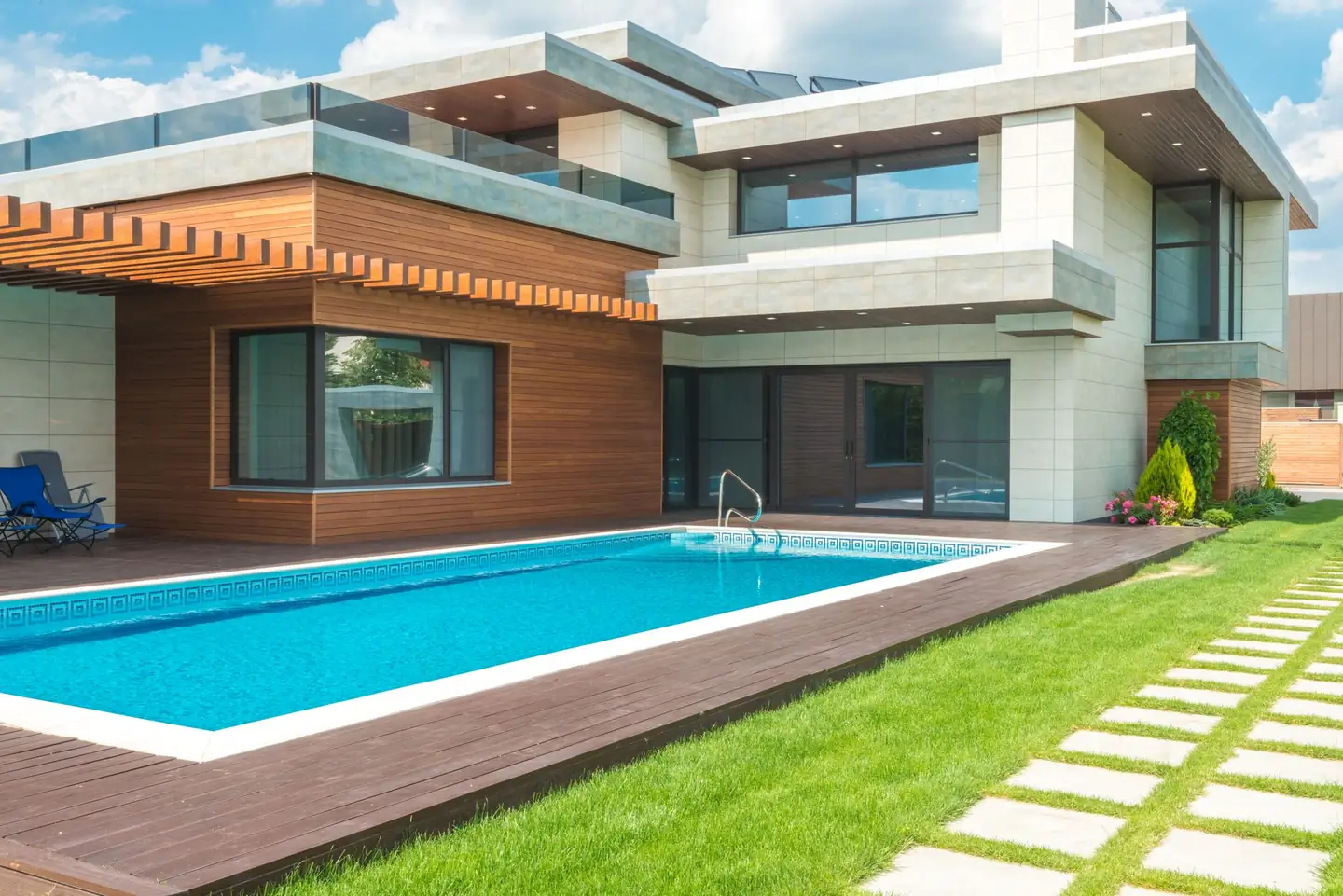 Swimming pool built in Mayfield North, NSW